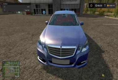 Mercedes E350 Blue v1.0