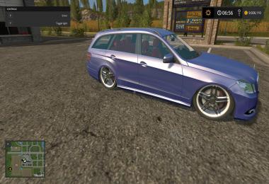 Mercedes E350 Blue v1.0