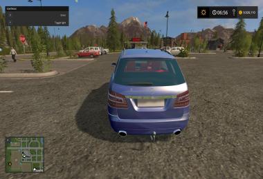 Mercedes E350 Blue v1.0