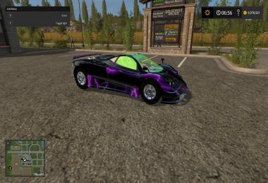 Pagani Zonda PurpleSkin v1.0