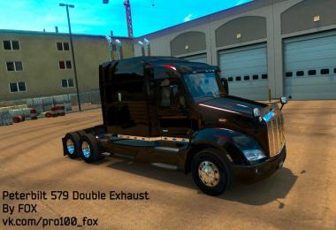 Peterbilt 579 Double Exhaust SP/MP v1.0