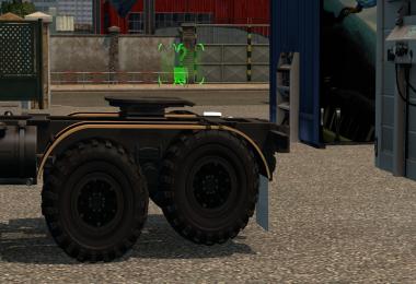 Rear Lift Axle For KRAZ 255 v1.0