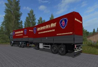 Rotary platform Bale trailer v1.0