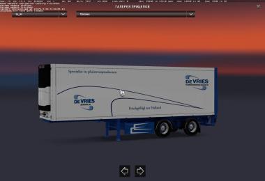 Scania R500 Van Der Ree + Trailer DE VRIES (1.27)