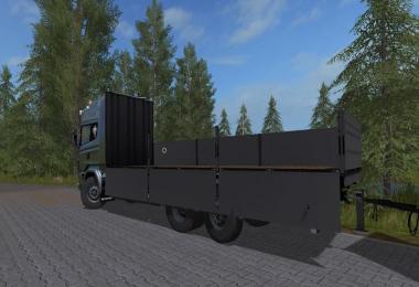 Scania R730 with tarpaulin super structure UAL v1.0