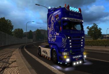 Scania RJL Blue Dragon Skin