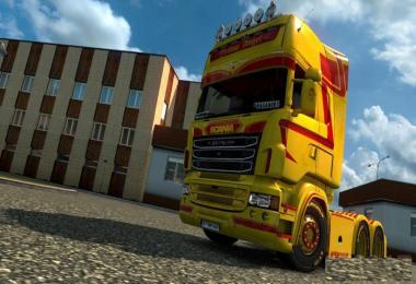 Scania RJL Yellow Angel Skin