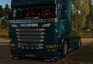 Scania RJL Yellow Headlights