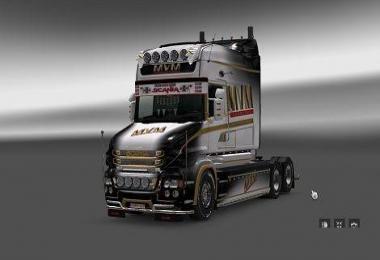 Scania T MVM Company Skin