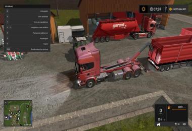 SCANIA V8 HKL with rail Trailer v1.0.3.0