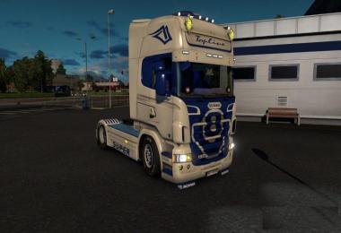 Scania V8 skin with choiceable color