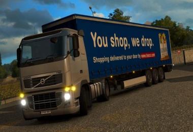 Tesco You shop, we drop. (Krone) Trailer