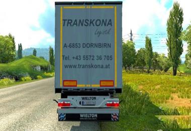 Transkona trailer Wielton