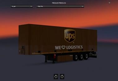 UPS Trailer Skin