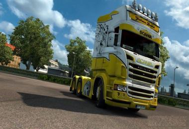 Yellow Beast Skin for Scania RJL 