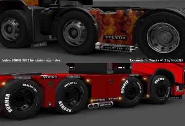 Exhausts for Truc v1.8