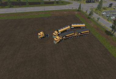 FS17 Cat Truck & Trailer Pack v1.0