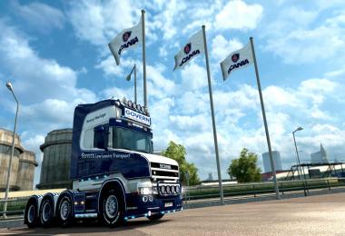 Govern Low Loader Transport Scania T (RJL) 1.27.x