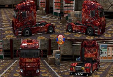 Iveco Hiway Furry Tiger Combo Skin Packs 1.27.2.4s