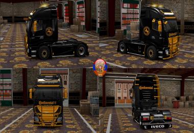 Iveco Hiway, Strator, Stralis Continental Combo Skin Packs