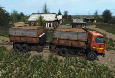 Kamaz 43255S + Trailer v1.0