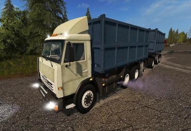 Kamaz 45143 dumper + Nefaz trailer v1