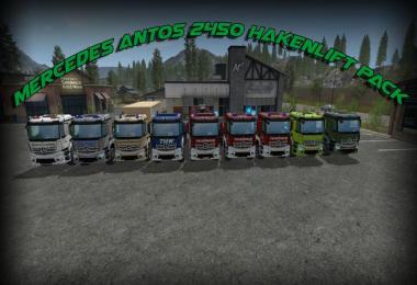 Mercedes Antos 2450 hooklift v1.0