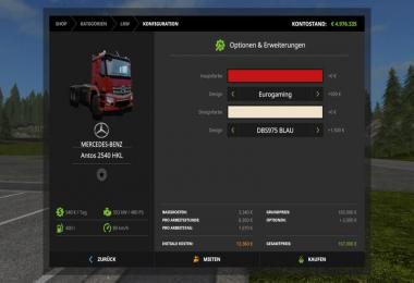 Mercedes Antos 2450 hooklift v1.0