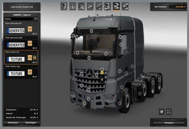 Mercedes-Benz Big Stars Actros/Arocs SLT v1.4.5