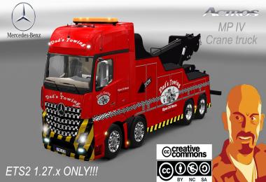 MERCEDES BENZ MPIV CRANE TRUCK 1.27.x