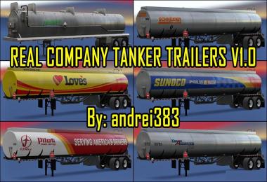 Real Company Tanker Trailers v1.0