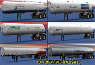 Real Company Tanker Trailers v1.0