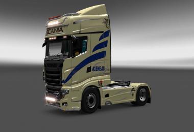 Scania R700 Agenau Group skin 1.27