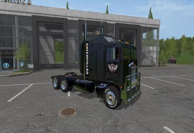 FS17 Cat Kenworth K100 and Trailer v1.0