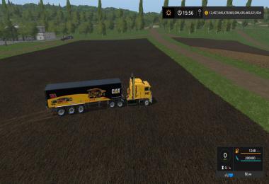 FS17 CatKenworth K100 and Trailer v1.1