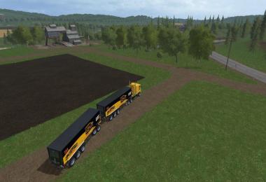 FS17 CatKenworth K100 and Trailer v1.1