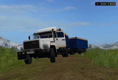 Gaz 35071 + Trailer Saz 83173 v1.0