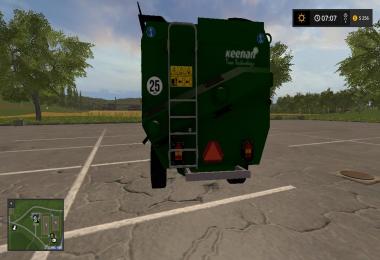 KEENAN MECH FIBRE 340 FEEDER WAGON v1.1