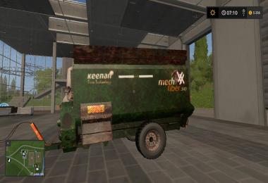 KEENAN MECH FIBRE 340 FEEDER WAGON v1.1