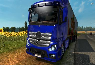 Mercedes Actros MP4 1845 + HD Interior FIX (1.27)