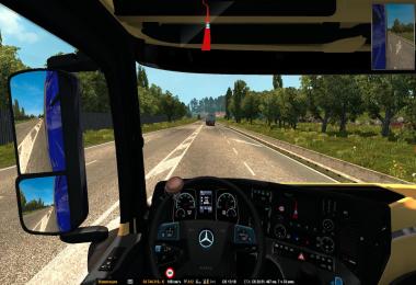 Mercedes Actros MP4 1845 + HD Interior FIX (1.27)