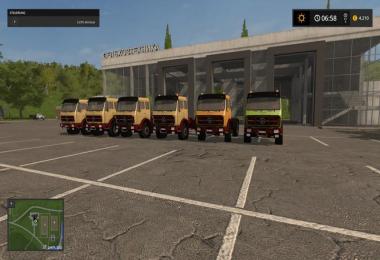 Mercedes Benz NG with tipping trailer v1