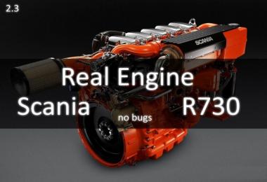 Real Scania R730 Engine Power v1.0