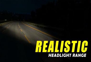 Realistic Headlight Range v0.6