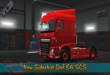 Sideskirt Daf Euro6 1.28