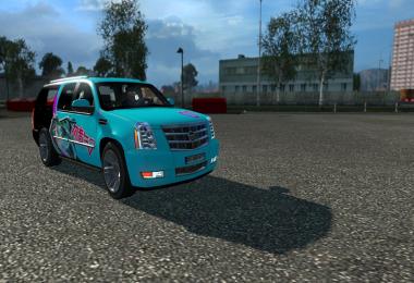 Hatsune Miku Skin for Cadillac Escalade 1.27.x