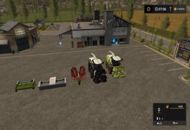 Claas Jaguar 800 Full Pack v1.0