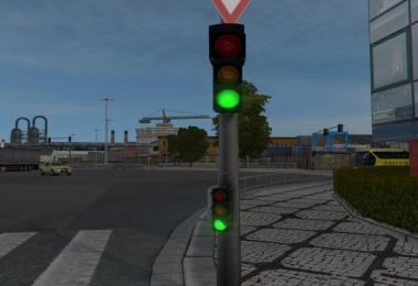 Flashing green traffic light 1.28.x