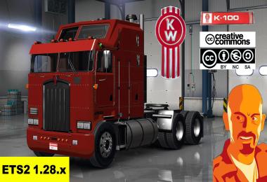 Kenworth K100 ETS2 1.28.x