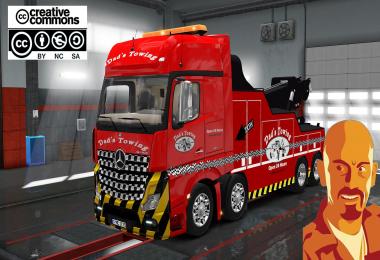 MERCEDES BENZ ACTROS MPIV CRANE TRUCK 1.28.x